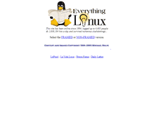 Tablet Screenshot of everythinglinux.org